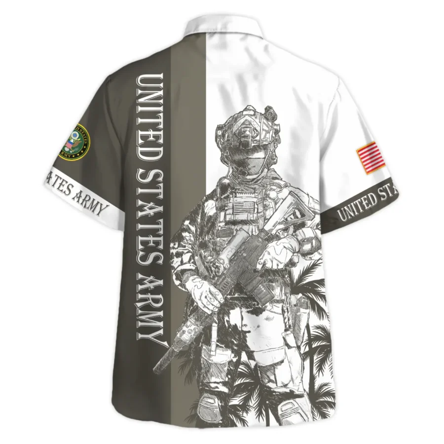 U.S. Army - Hawaiian Shirt - BLVTR070624A04AMHW