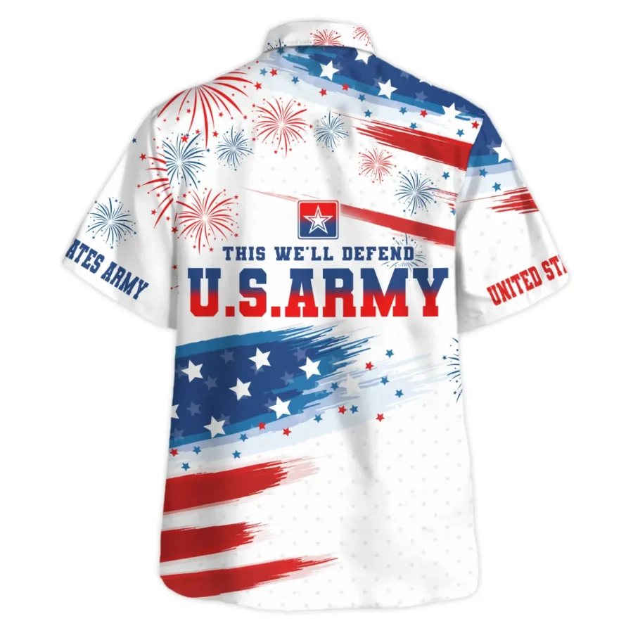 U.S. Army - Hawaiian Shirt - BLVTR080524A01AMHW