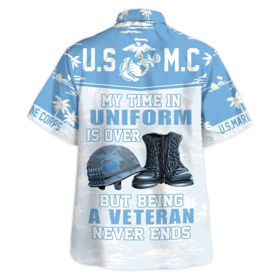 U.S. Marine Corps - Hawaiian Shirt - BLVTR080524A02MCHW