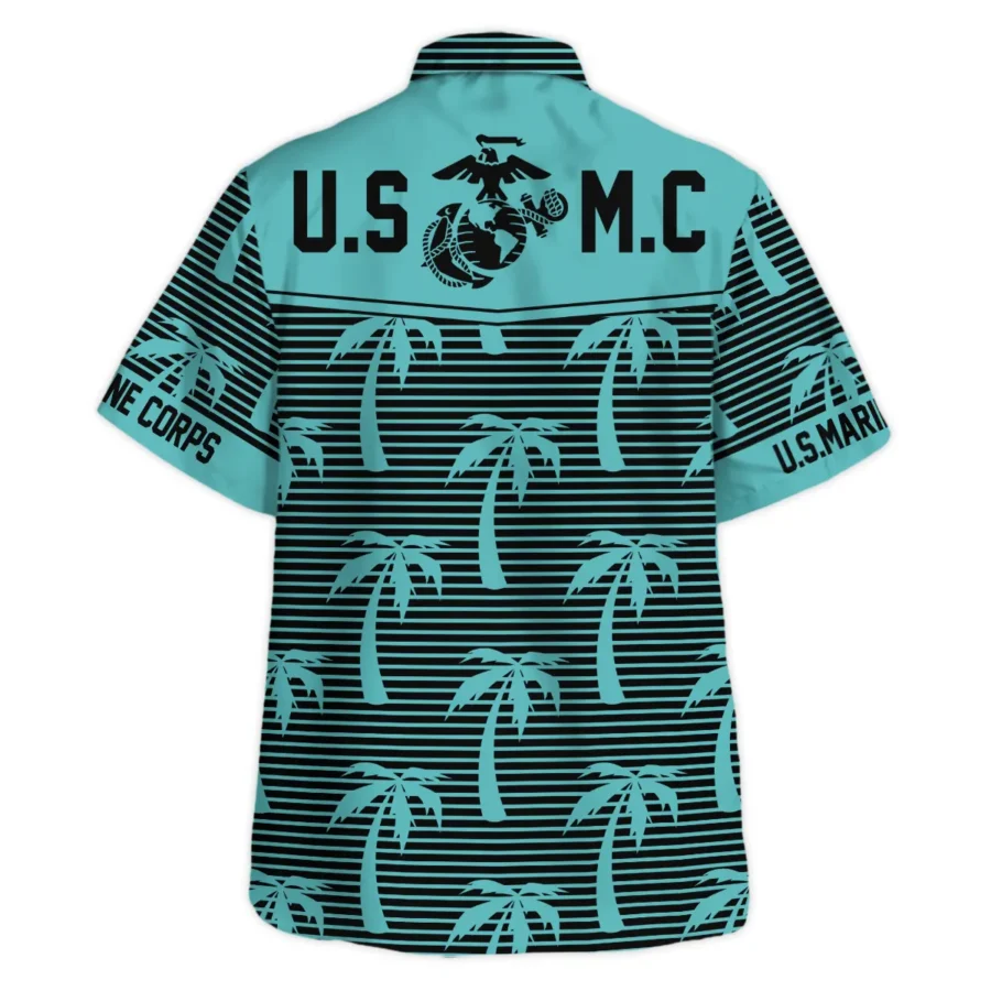 U.S. Marine Corps - Hawaiian Shirt - BLVTR090524A01MCHW