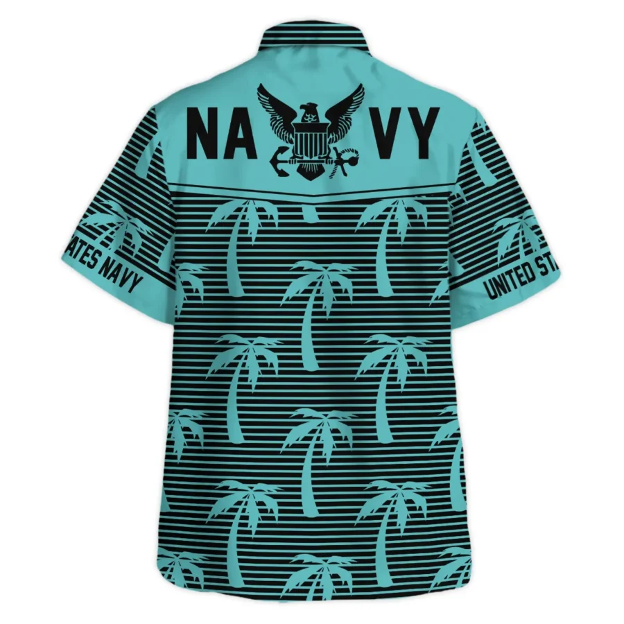 U.S. Navy - Hawaiian Shirt - BLVTR090524A01NVHW
