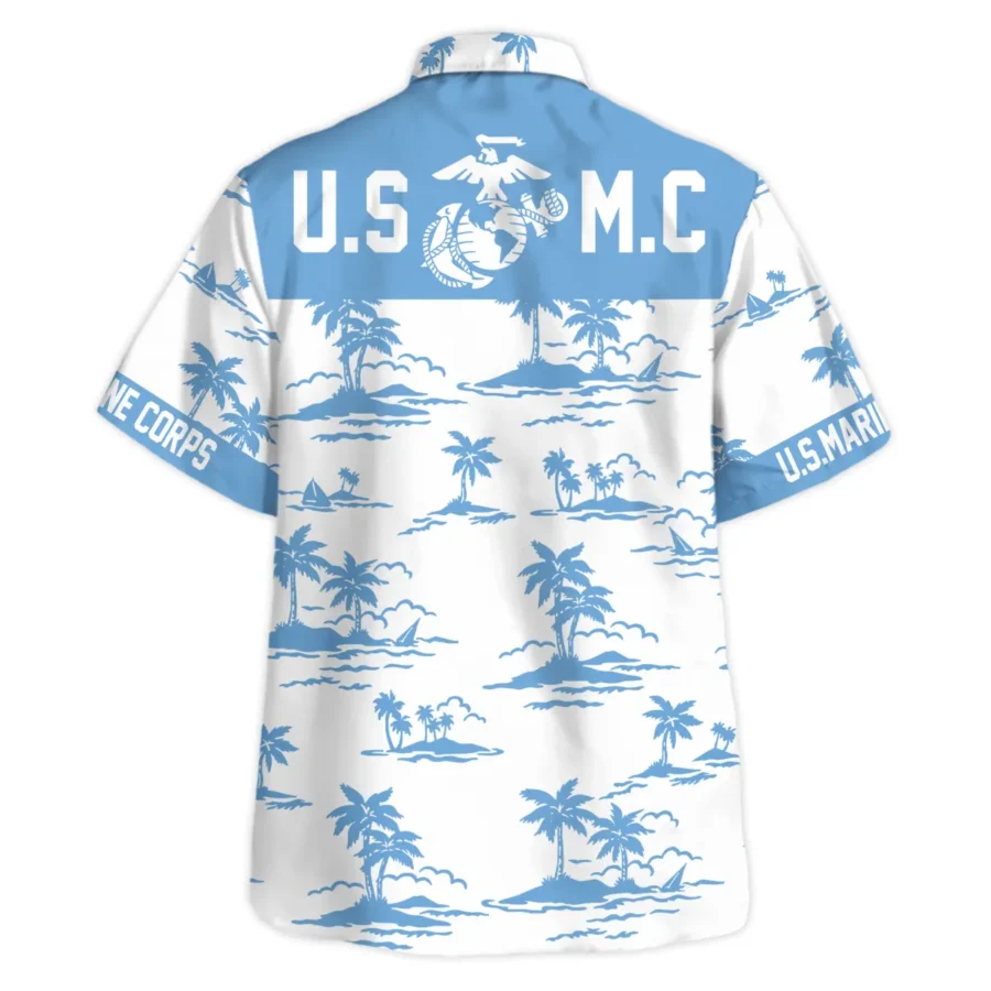 U.S. Marine Corps - Hawaiian Shirt - BLVTR100524A01MC1HW