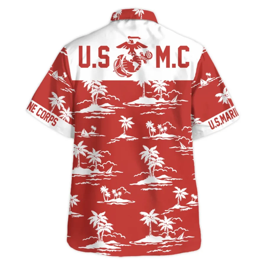 U.S. Marine Corps - Hawaiian Shirt - BLVTR100524A01MC2HW