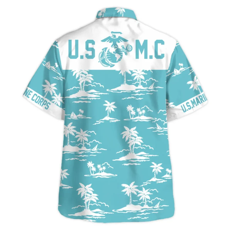U.S. Marine Corps - Hawaiian Shirt - BLVTR100524A01MC5HW