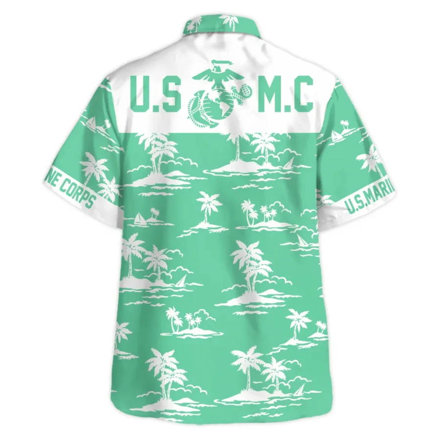 U.S. Marine Corps - Hawaiian Shirt - BLVTR100524A01MC6HW