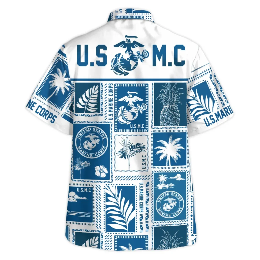U.S. Marine Corps - Hawaiian Shirt - BLVTR160524A01MCHW