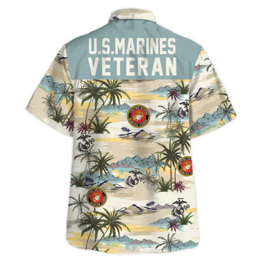 U.S. Marine Corps - Hawaiian Shirt - BLVTR260424A02MCHW