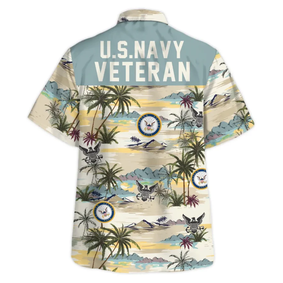 U.S. Navy - Hawaiian Shirt - BLVTR260424A02NVHW