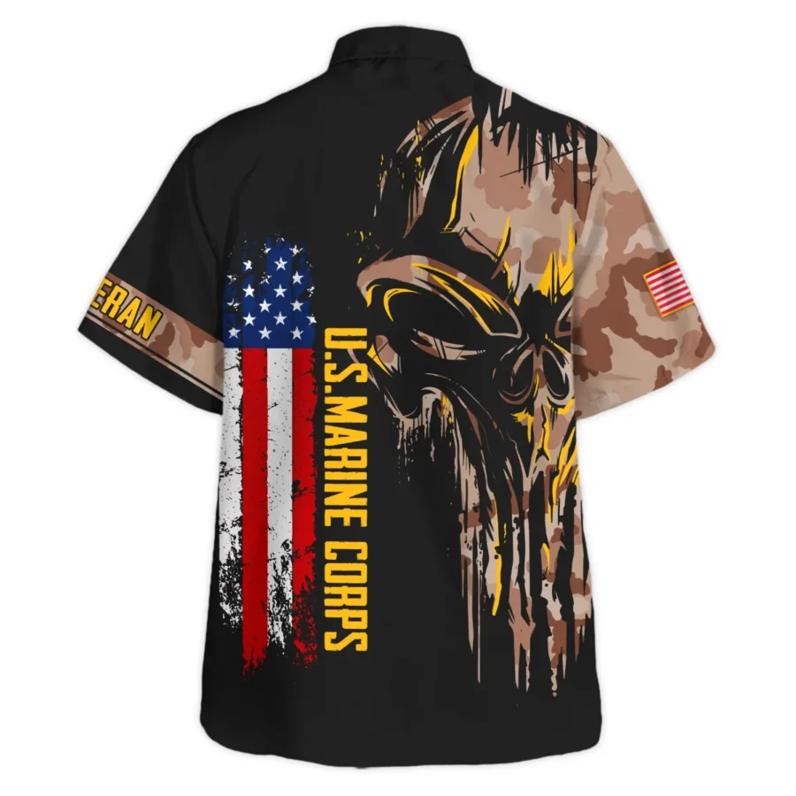 U.S. Marine Corps - Hawaiian Shirt - BLVTR290524A03MCHW