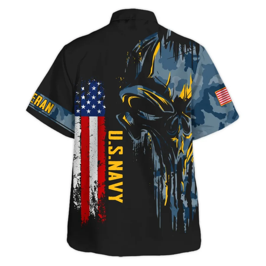 U.S. Navy - Hawaiian Shirt - BLVTR290524A03NVHW