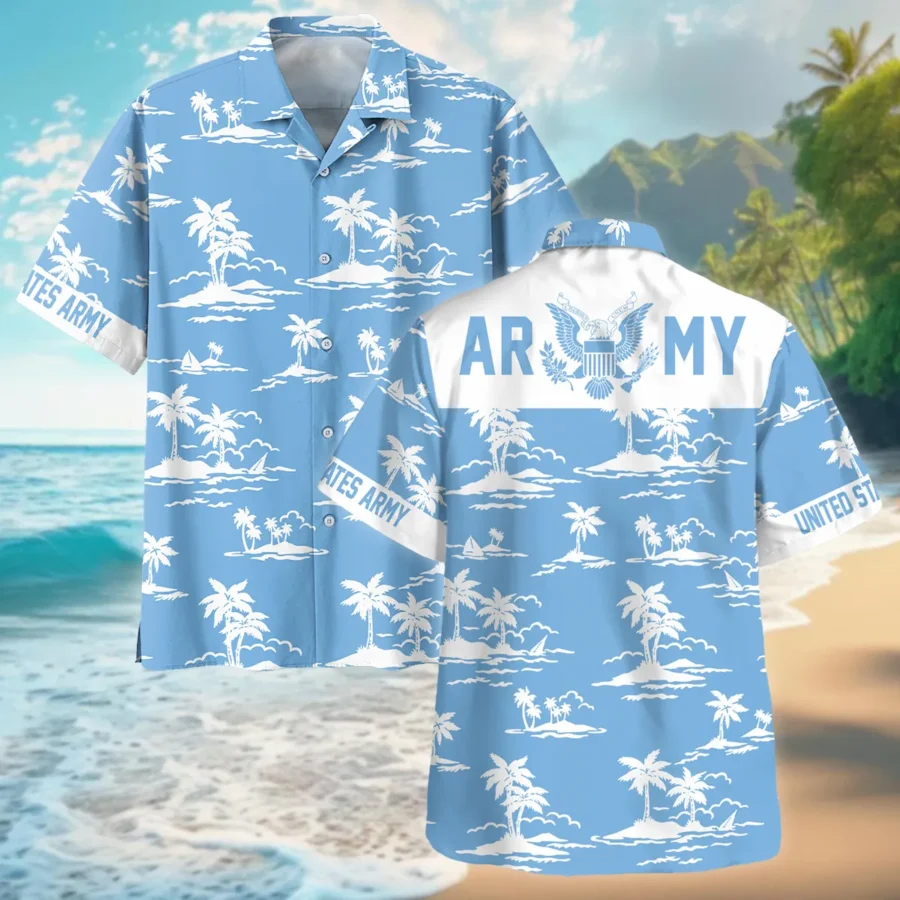 U.S. Army - Hawaiian Shirt - BLVTR070524A01AMHW