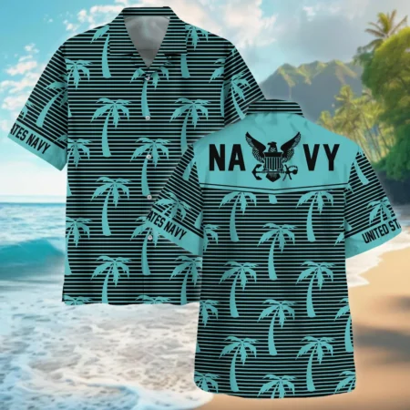 U.S. Navy - Hawaiian Shirt - BLVTR090524A01NVHW U.S. Navy - Hawaiian Shirt - BLVTR090524A01NVHW