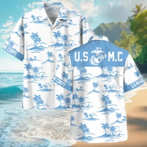 U.S. Marine Corps - Hawaiian Shirt - BLVTR100524A01MC6HW