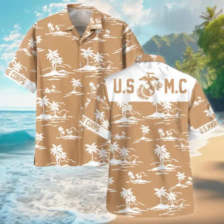 U.S. Marine Corps - Hawaiian Shirt - BLVTR100524A01MC3HW U.S. Marine Corps - Hawaiian Shirt - BLVTR100524A01MC3HW