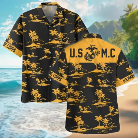 U.S. Marine Corps - Hawaiian Shirt - BLVTR100524A01MC8HW U.S. Marine Corps - Hawaiian Shirt - BLVTR100524A01MC8HW