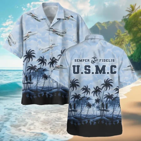 U.S. Marine Corps - Hawaiian Shirt - BLVTR180524A01MC1HW