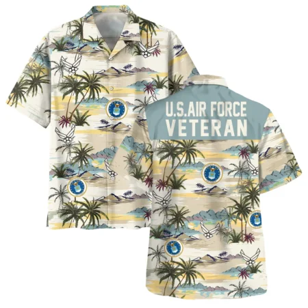 U.S. Air Force - Hawaiian Shirt - BLVTR260424A02AFHW U.S. Air Force - Hawaiian Shirt - BLVTR260424A02AFHW