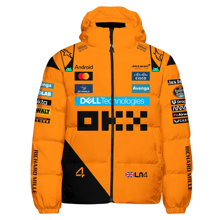 Lando Norris McLaren F1 Exclusive Down & Puffer Jackets BLF1180525A1HCJ