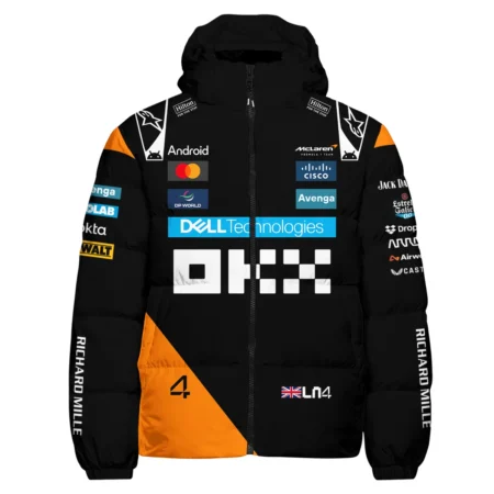 Lando Norris McLaren F1 Exclusive Down & Puffer Jackets BLF1180525A2HCJ