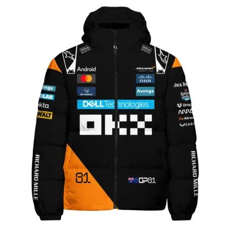 Oscar Piastri McLaren F1 Exclusive Down & Puffer Jackets BLF1180525A4HCJ