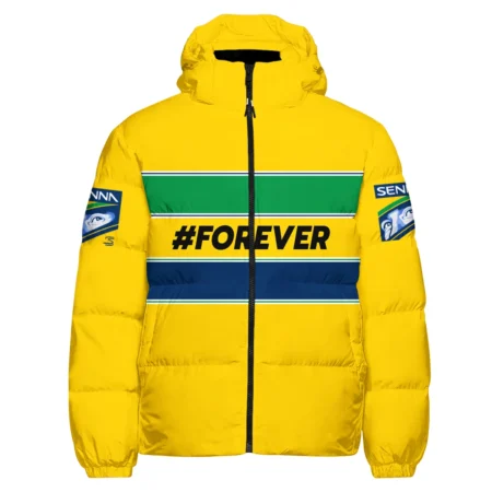 Ayrton Senna McLaren F1 Exclusive Down & Puffer Jackets BLF1190525A1HCJ