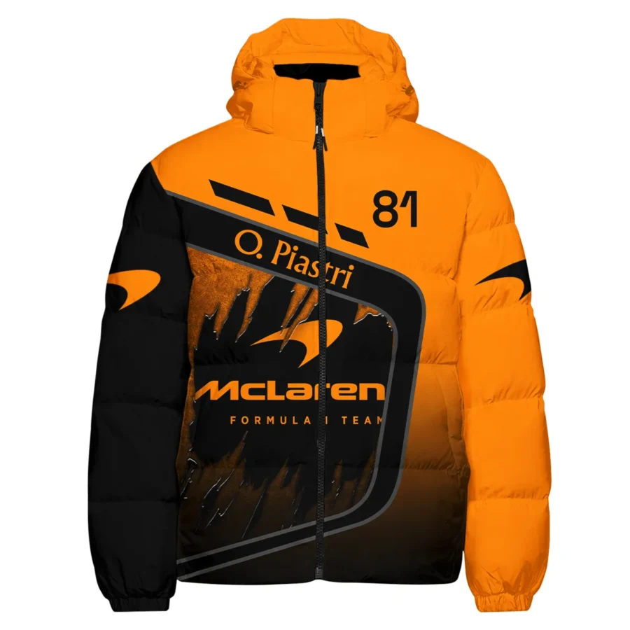 Oscar Piastri McLaren F1 Exclusive Down & Puffer Jackets BLOP3425A1HCJ