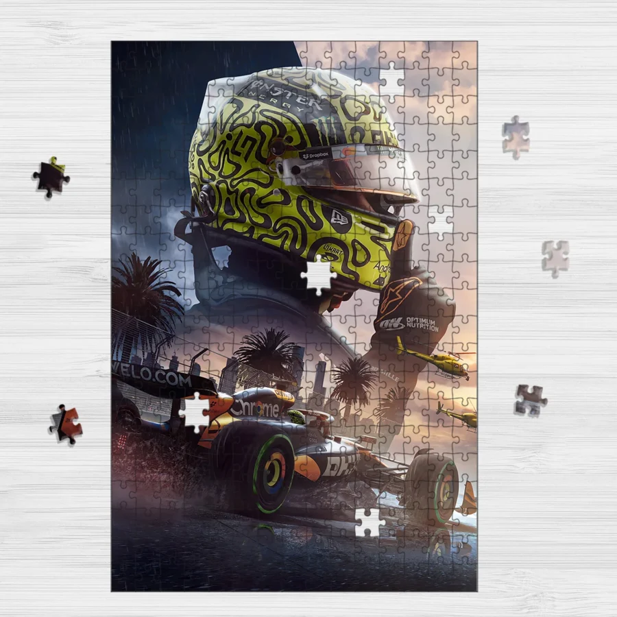 Lando Norris - Jigsaw Puzzle Game For F1 Fans BLF1PZ17