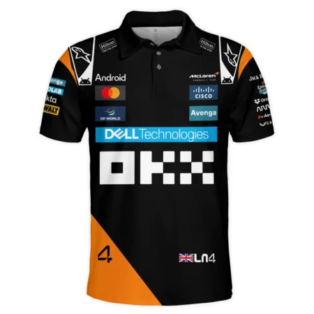 Lando Norris McLaren Formula One Exclusive Polo Shirt BLF1180525A2PL