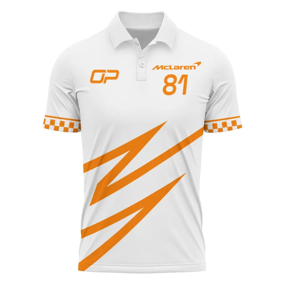 Oscar Piastri McLaren F1 Polo Shirt All Over Prints BLOP10425A4PL