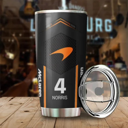 Lando Norris McLaren F1 Stainless Steel Tumbler 20oz 30oz Gift For Fan BLMCL11525A2NR