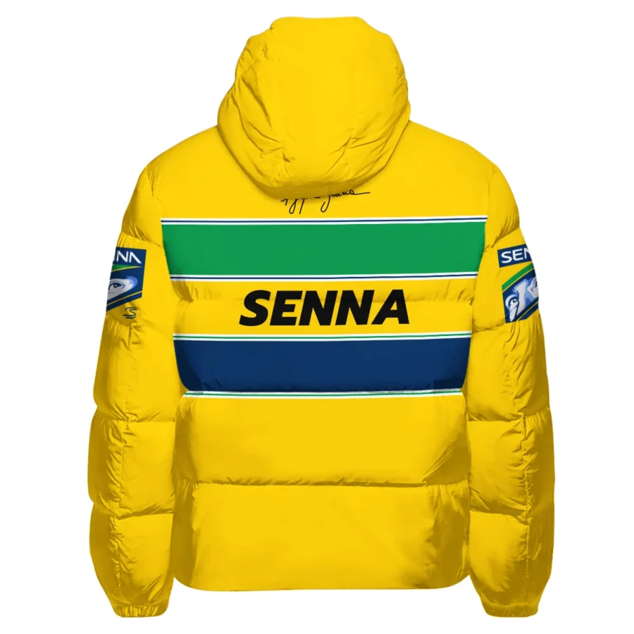 Ayrton Senna McLaren F1 Exclusive Down & Puffer Jackets BLF1190525A1HCJ