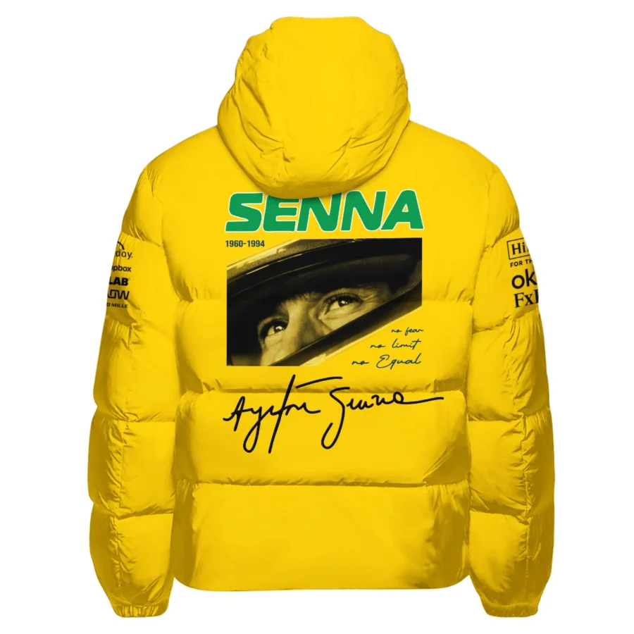 Ayrton Senna McLaren F1 Exclusive Down & Puffer Jackets BLF1190525A2HCJ