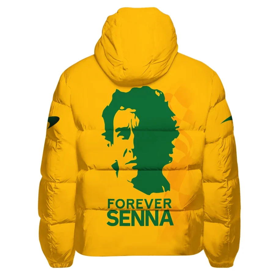 Ayrton Senna McLaren F1 Exclusive Down & Puffer Jackets BLF1190525A3HCJ