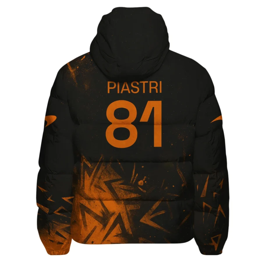 Oscar Piastri McLaren F1 Exclusive Down & Puffer Jackets BLMCL3525A3OPHCJ