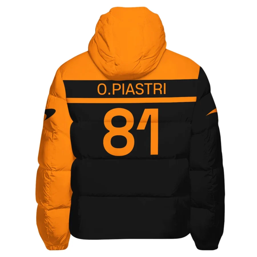 Oscar Piastri McLaren F1 Exclusive Down & Puffer Jackets BLMCL5525A3HCJ