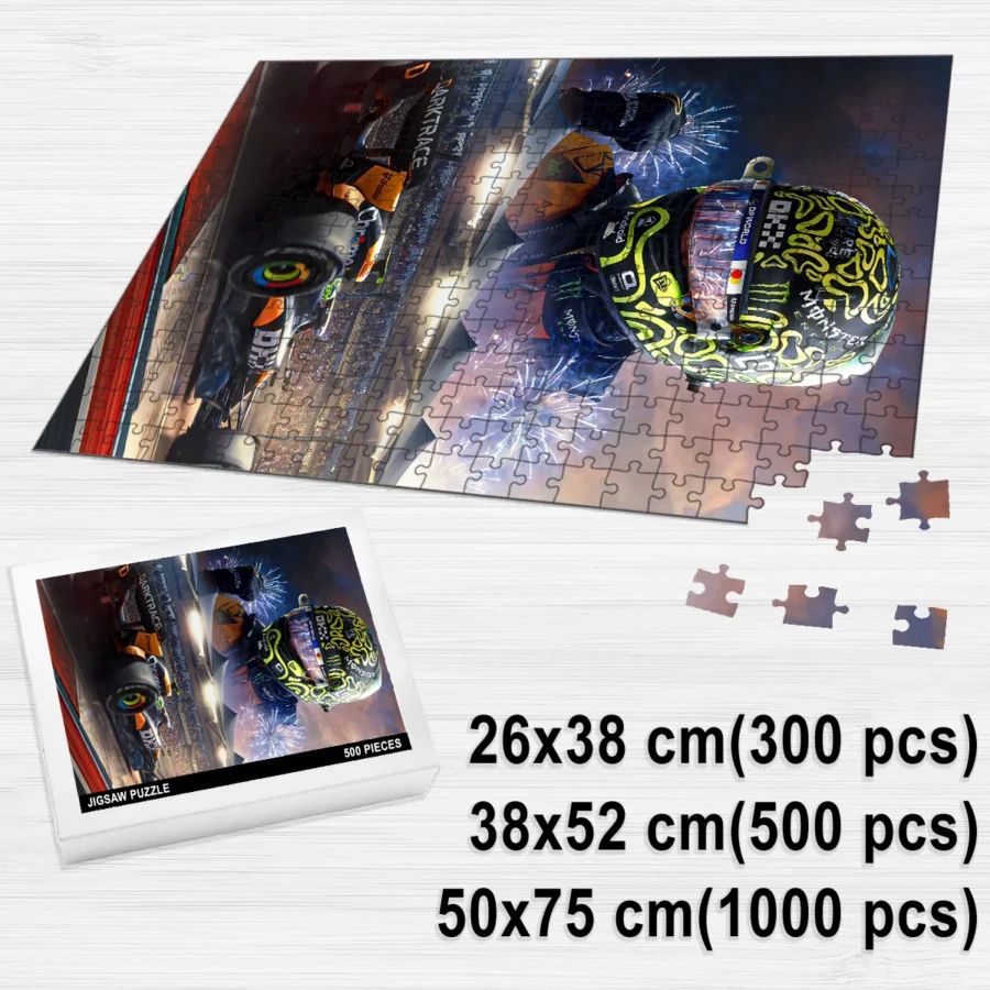Lando Norris - Jigsaw Puzzle Game For F1 Fans BLF1PZ12