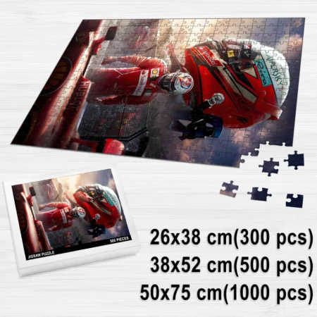 Kimi Raikkonen - Jigsaw Puzzle Game For F1 Fans BLF1PZ13