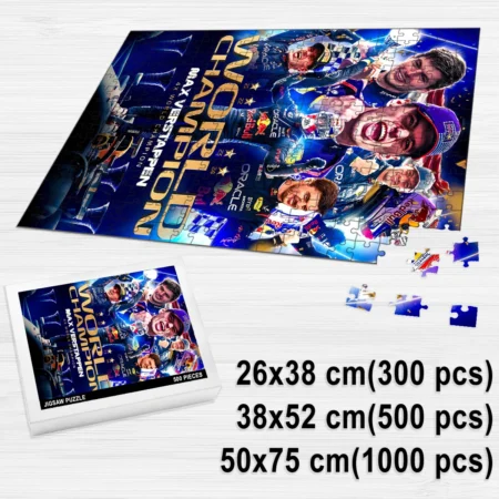 Max Verstappen - Jigsaw Puzzle Game For F1 Fans BLF1PZ19