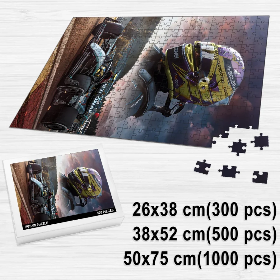 Lewis Hamilton - Jigsaw Puzzle Game For F1 Fans BLF1PZ24