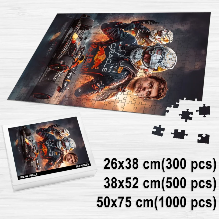 Max Verstappen - Jigsaw Puzzle Game For F1 Fans BLF1PZ8