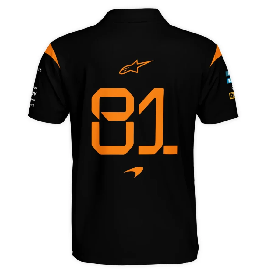 Oscar Piastri McLaren Formula One Exclusive Polo Shirt BLF1180525A4PL