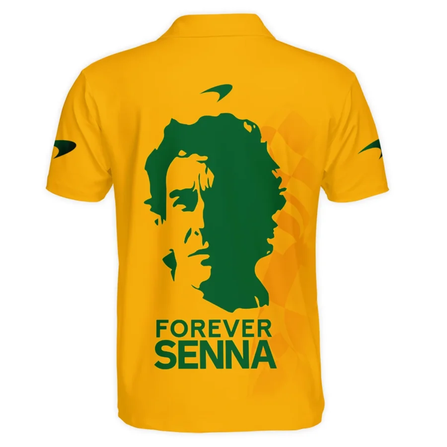 Forever Senna McLaren Formula One Exclusive Polo Shirt BLF1190525A3PL