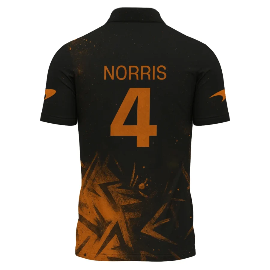 Lando Norris McLaren F1 Polo Shirt All Over Prints BLMCL3525A3NRPL