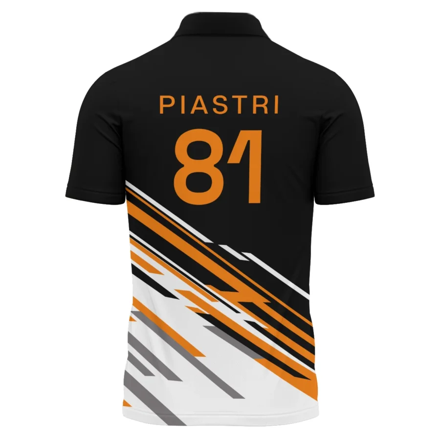 Oscar Piastri McLaren F1 Polo Shirt All Over Prints BLOP10425A2PL