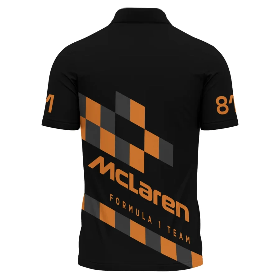 Oscar Piastri McLaren F1 Polo Shirt All Over Prints BLOP10425A6PL
