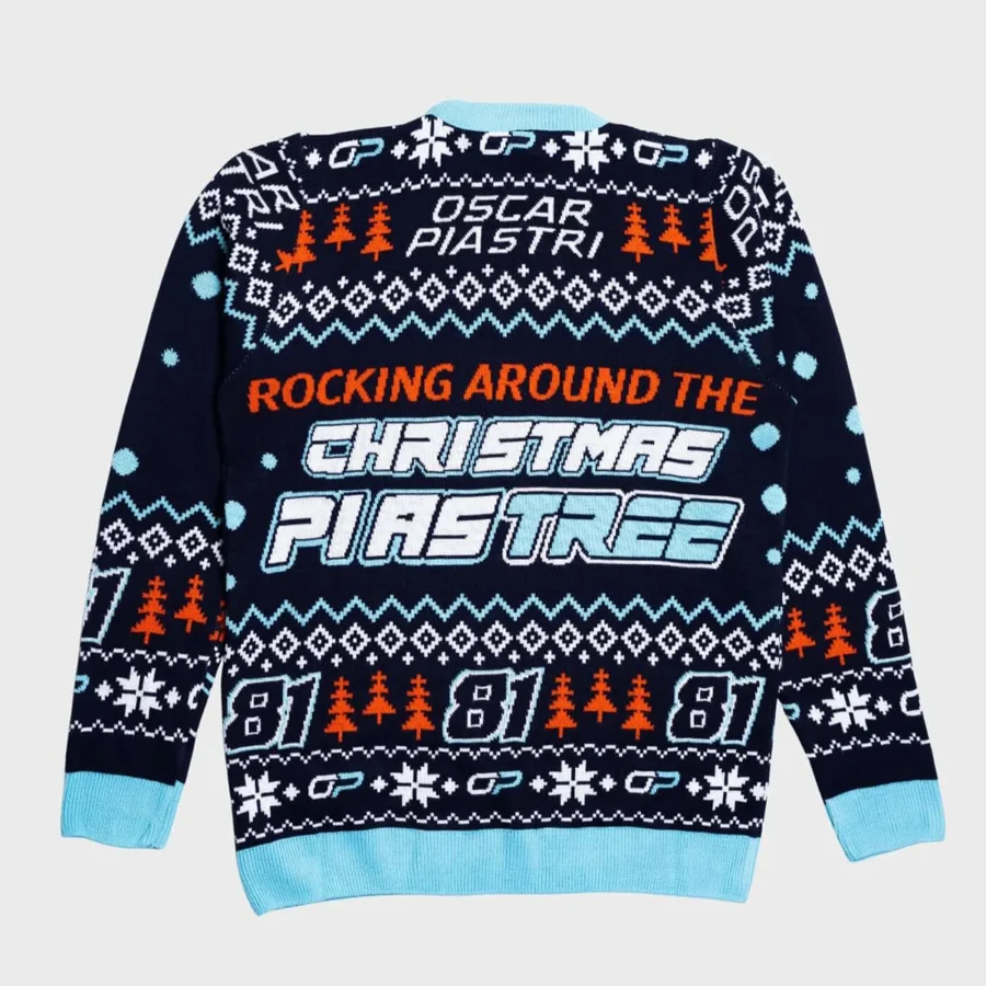 Oscar Piastri Christmas Ugly Sweater BLF116525A2HY
