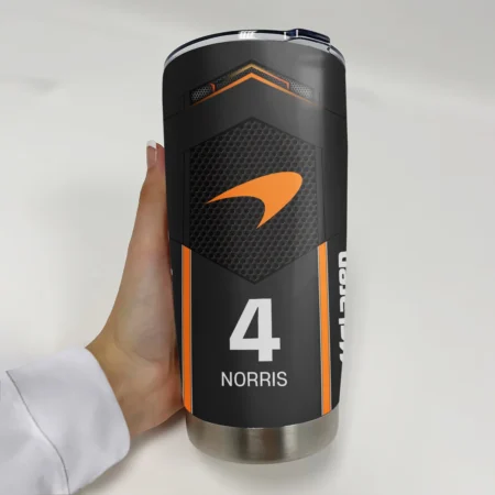 Lando Norris McLaren F1 Stainless Steel Tumbler 20oz 30oz Gift For Fan BLMCL11525A2NR