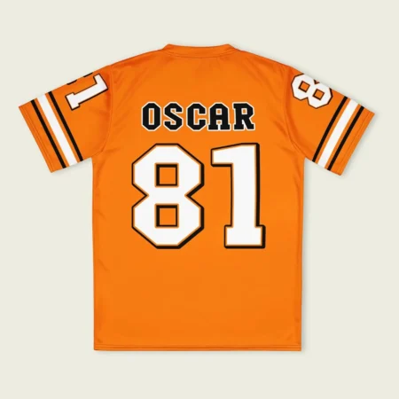 Oscar Piastri McLaren F1 Cross V-neck Jersey BLF18525B4VY - Papaya