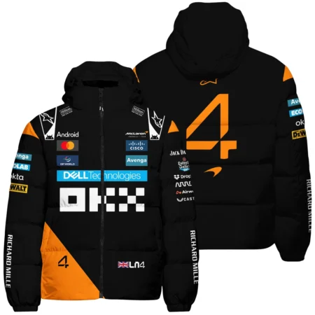 Lando Norris McLaren F1 Exclusive Down & Puffer Jackets BLF1180525A2HCJ
