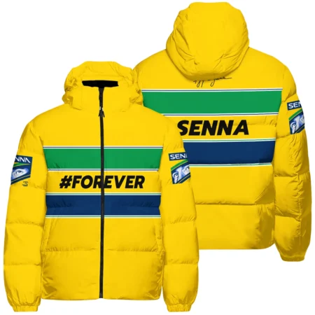 Ayrton Senna McLaren F1 Exclusive Down & Puffer Jackets BLF1190525A1HCJ